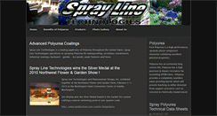 Desktop Screenshot of getsprayline.com
